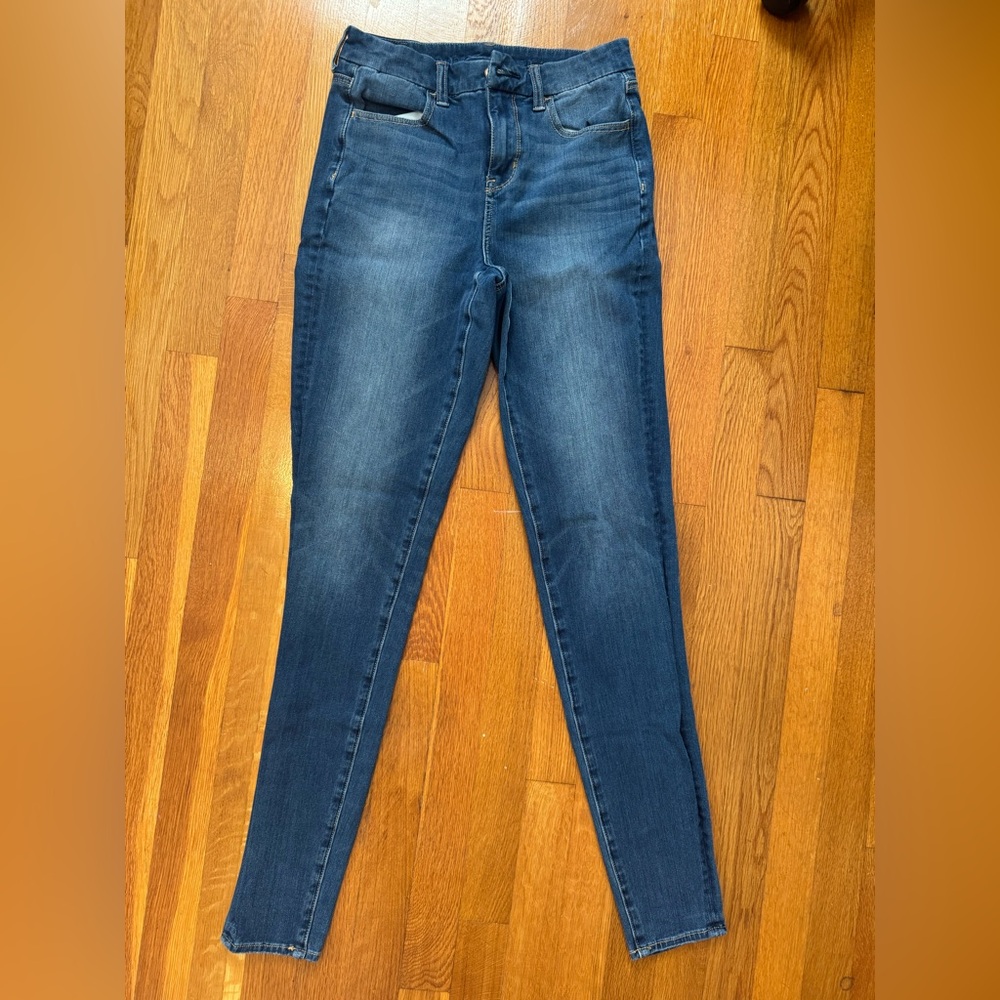 American Eagle Outfitters Dark Blue Skinny Jeans